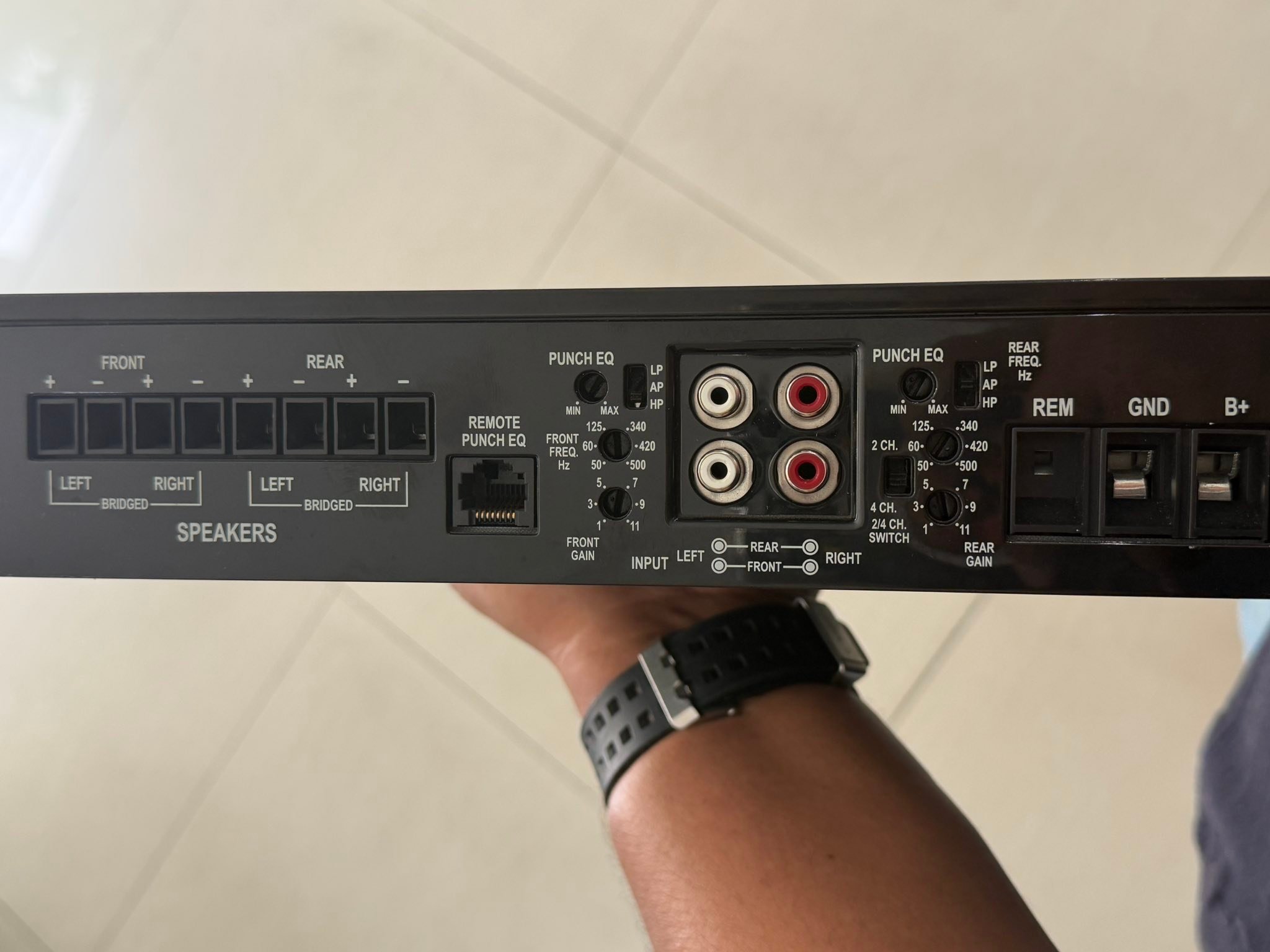 1996 Rockford Fosgate Punch 160x4 amplifier