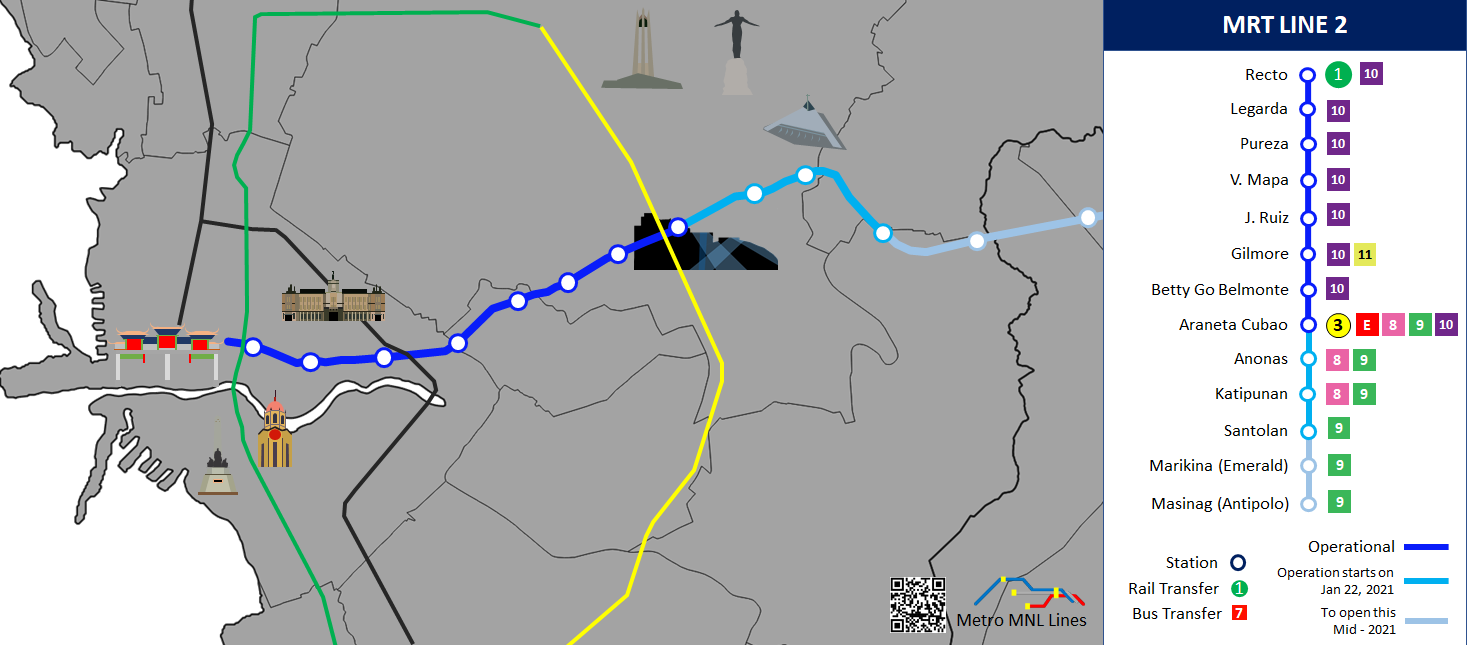 Metro - #MRT #Line2 It was announced that full operation will be ...