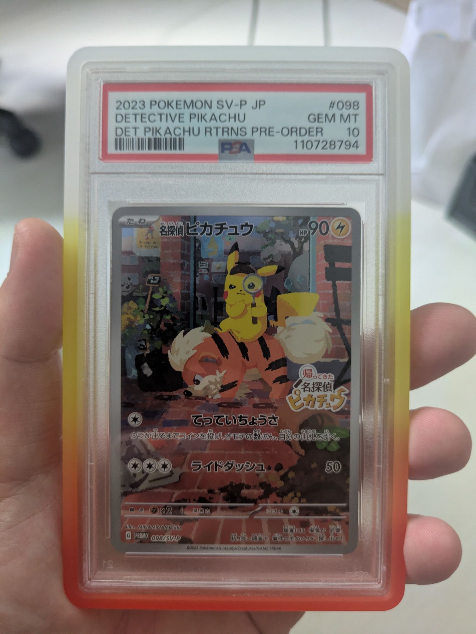 WTS Detective Pikachu PSA 10 with Gradedguard - $720