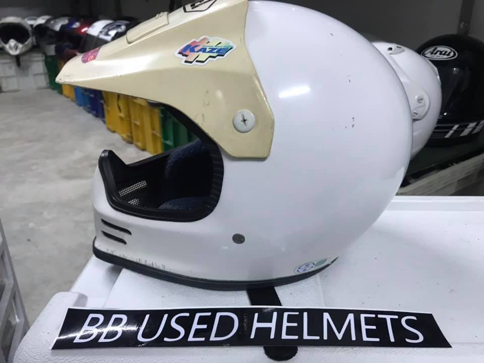 Shoei FX-touring ไซส์ L ?ราคา 1,500 บาท - ภายนอกรอยเยอะเหมาะกับ 
