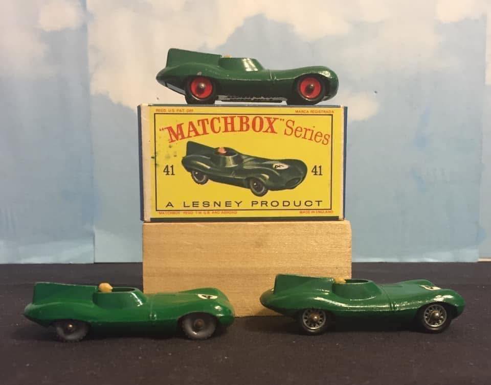 Matchbox Lesney No. 41 Jaguar D-Type 1961