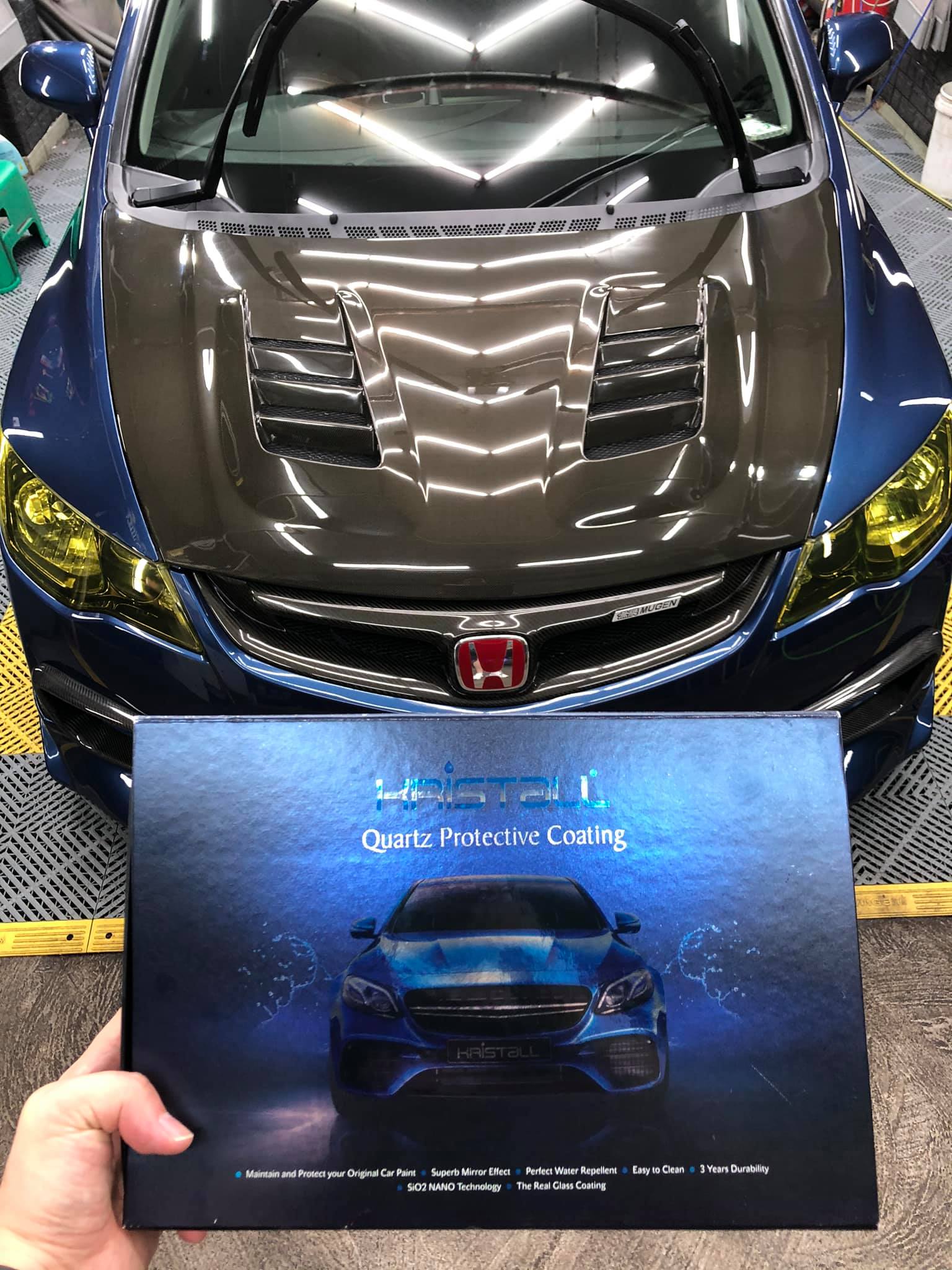黑馬專業汽車美容及維修保養 - Kristall 9H Coating 🇯🇵 -Honda civic FD2...
