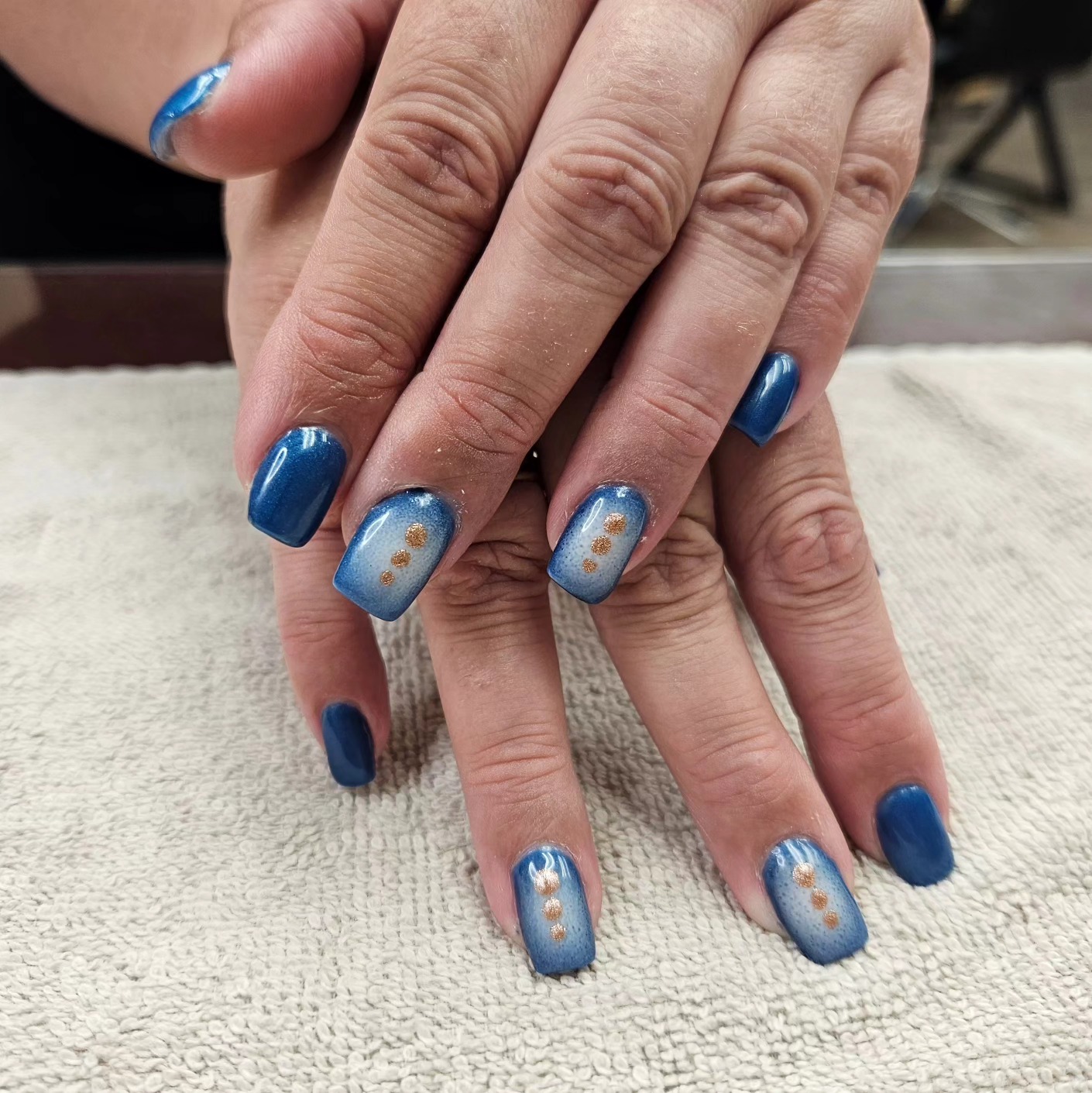What are the steps for using Young Nails Synergy Gel trial kit?