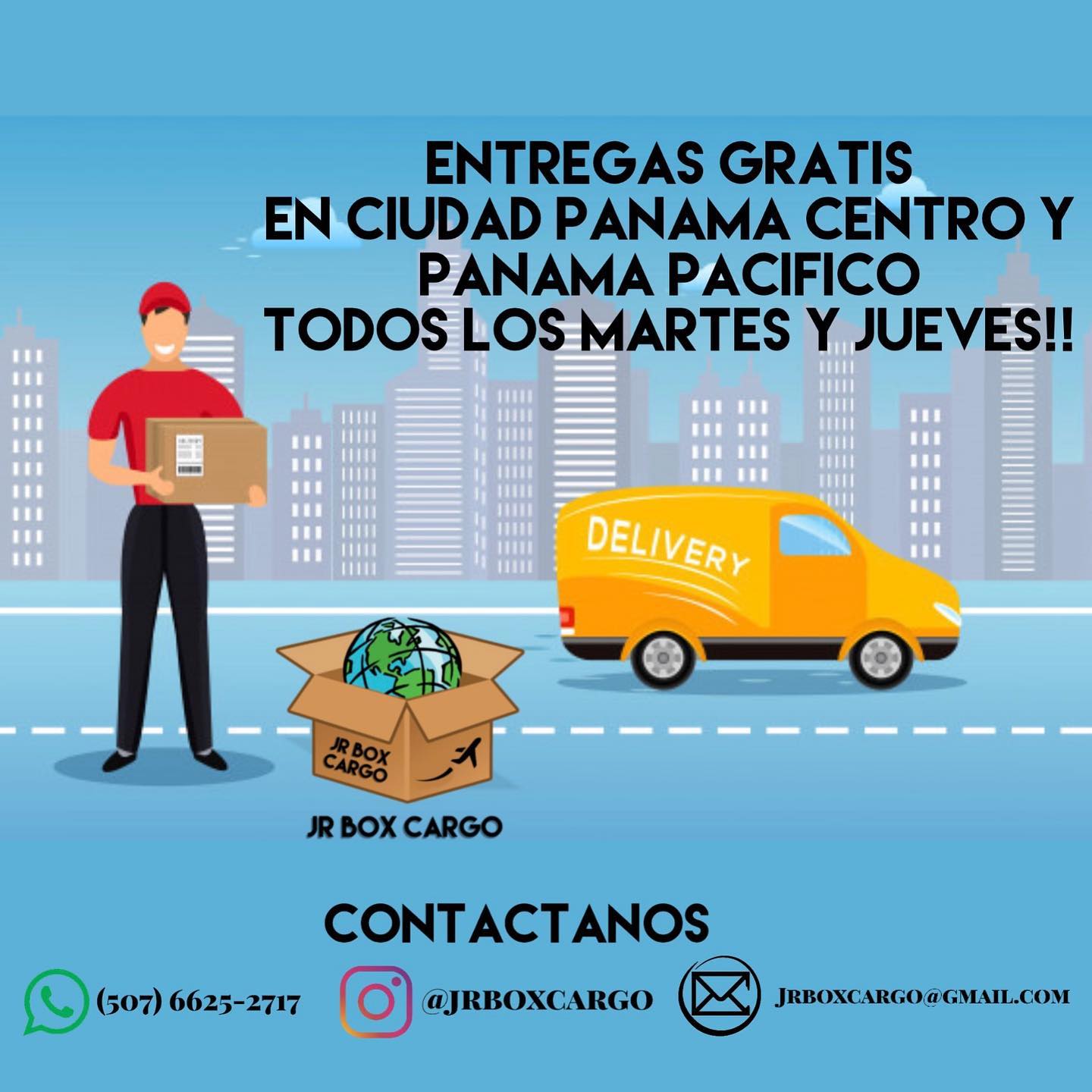 JR Box Cargo - Solicita tu entrega al momento de realizar... | Facebook