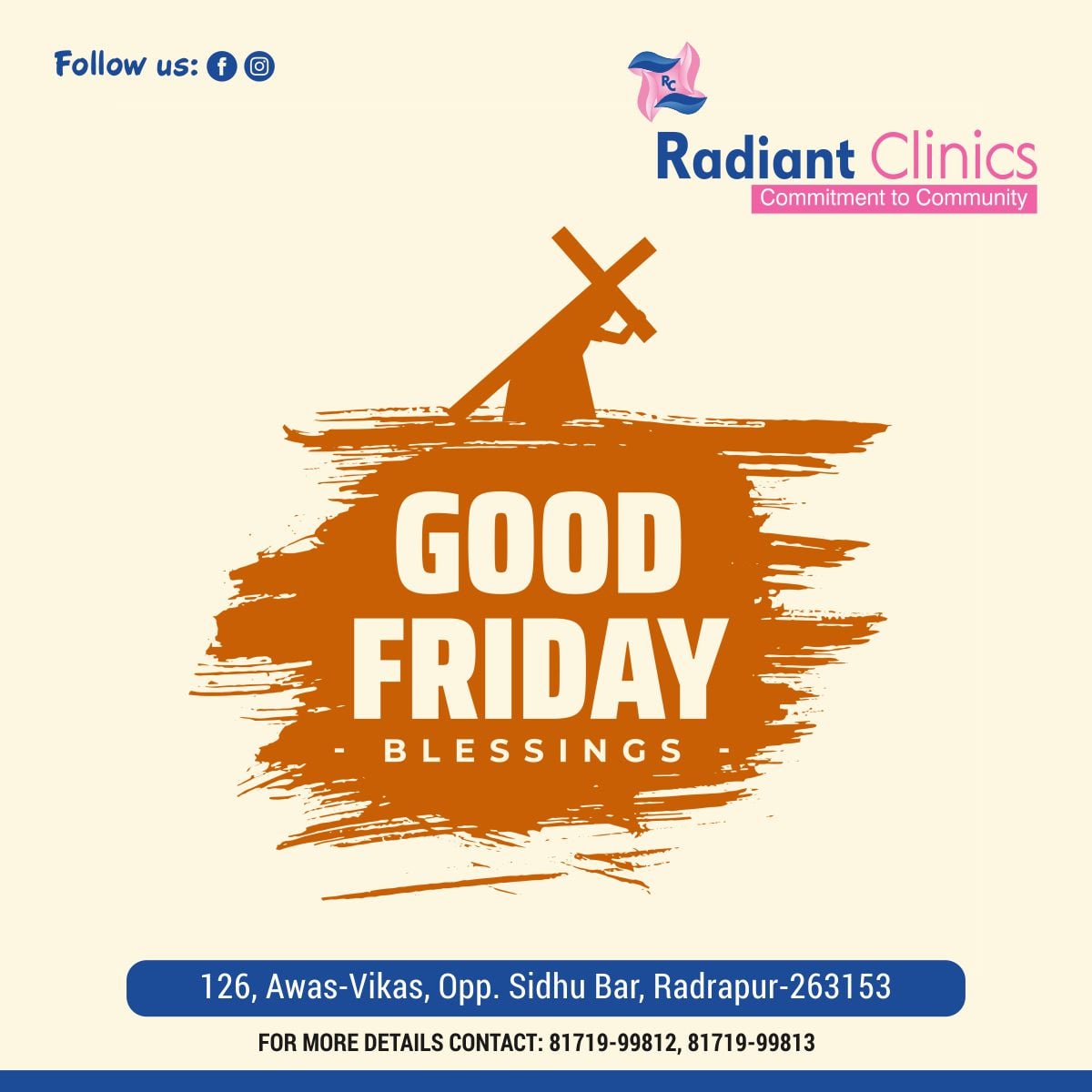 Radiant Clinics - On This Holy Day. May His Light Guide...