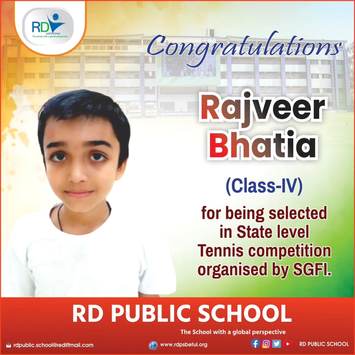 Rdps Betul - 🏐 Proud Moment for RDPS! 🏐 Our young... | Facebook
