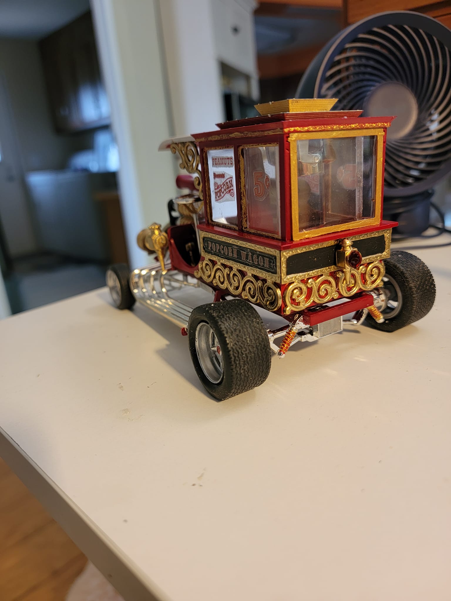 AMT 1/20 ポップコーン・ワゴン AMT popcorn wagon. Calling it done