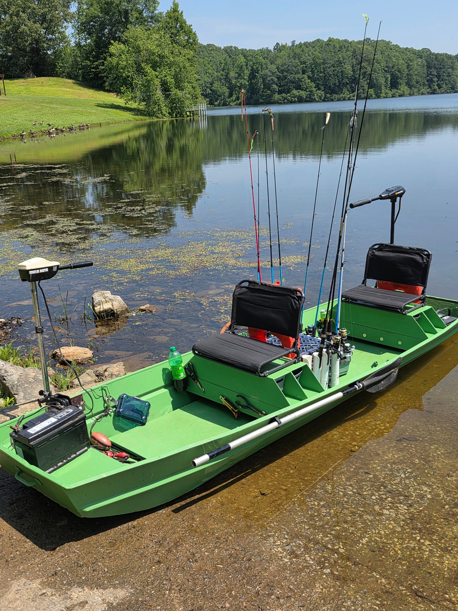 fish finders for jon boats FishTrax 1C-b add a FishTrax Boat Mount Power Adapter and ditch the batteries. What are ideas for a