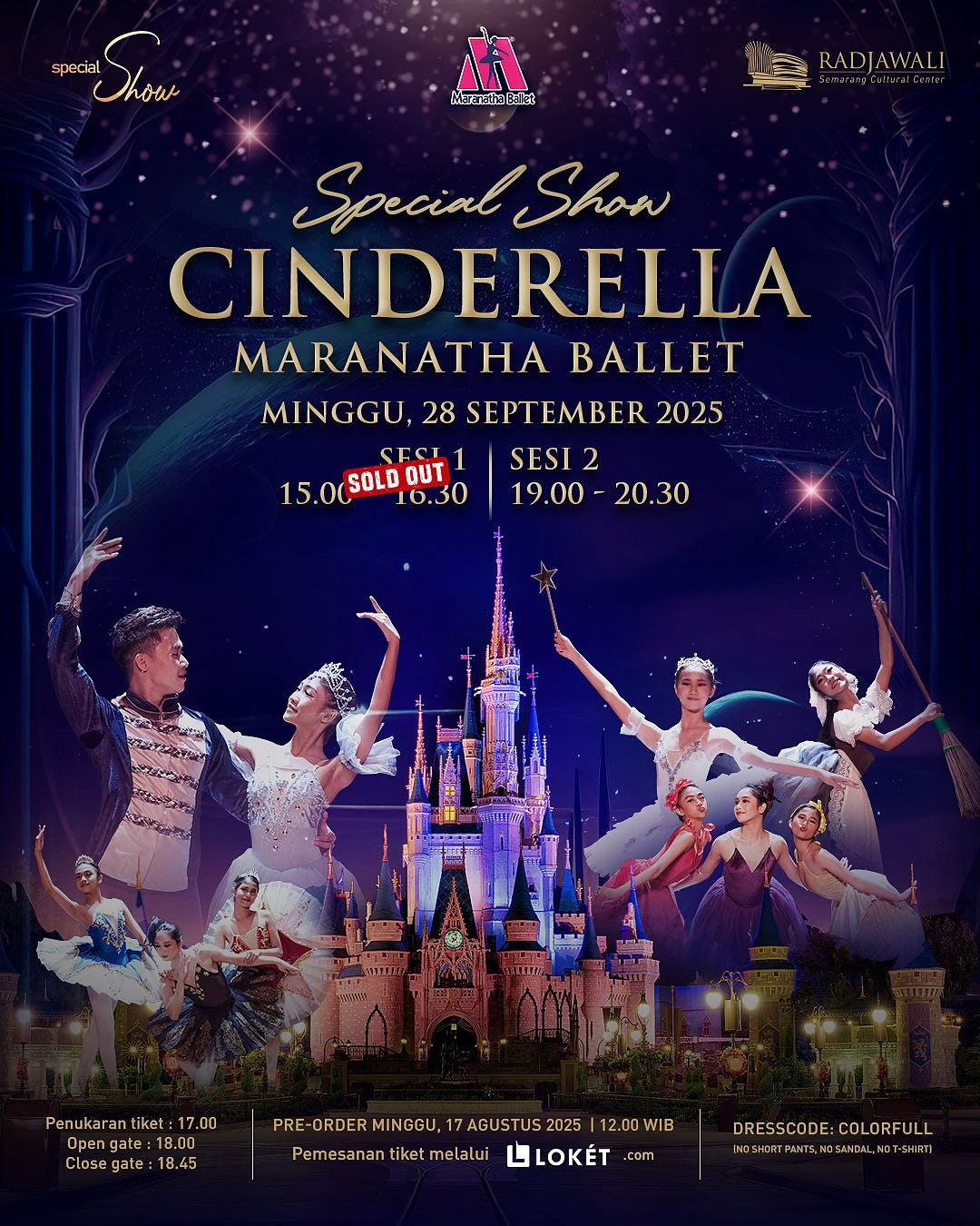 Special Show: Cinderella by Maranatha Ballet