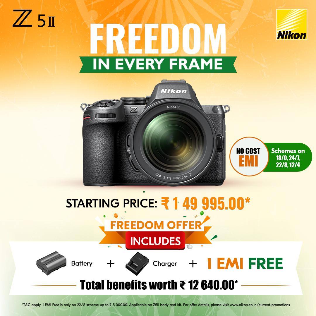 NIKKOR Z DX 50-250mm f/4.5-6.3 VR【zマウント】 Nikon Independence Day Offers Mirrorless Cameras !