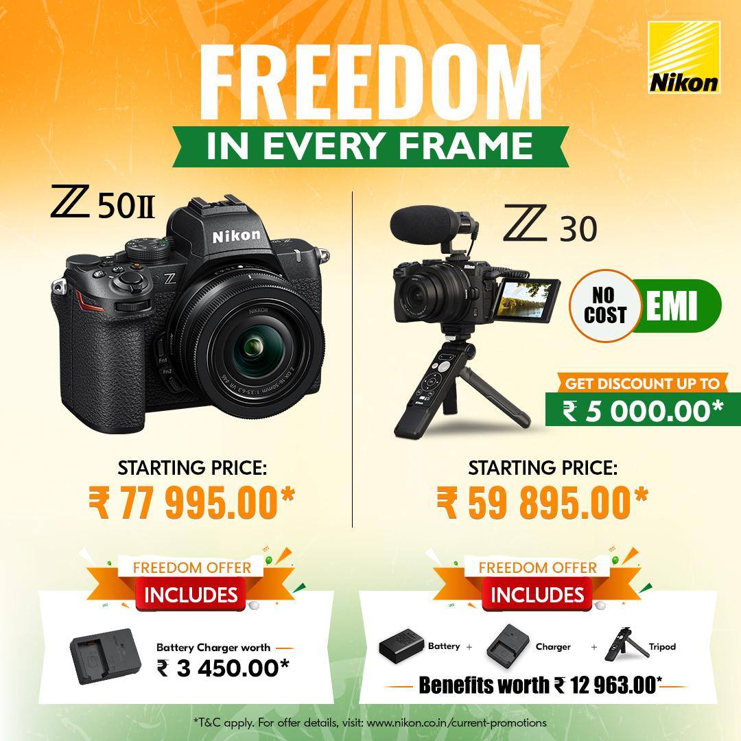NIKKOR Z DX 50-250mm f/4.5-6.3 VR【zマウント】 Nikon Independence Day Offers Mirrorless Cameras !