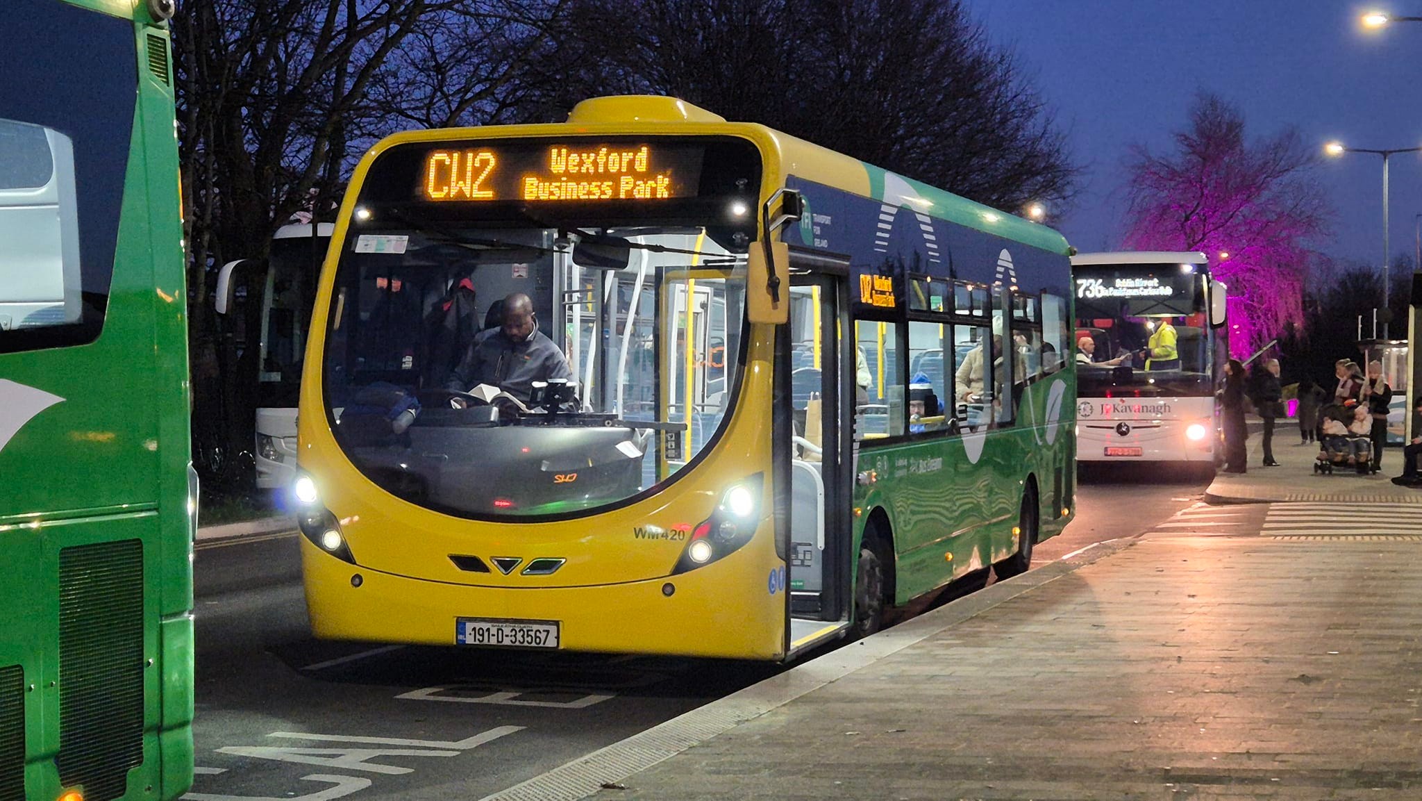 Friends of Buses and Coaches | WM420 at Carlow Coach Park while working ...