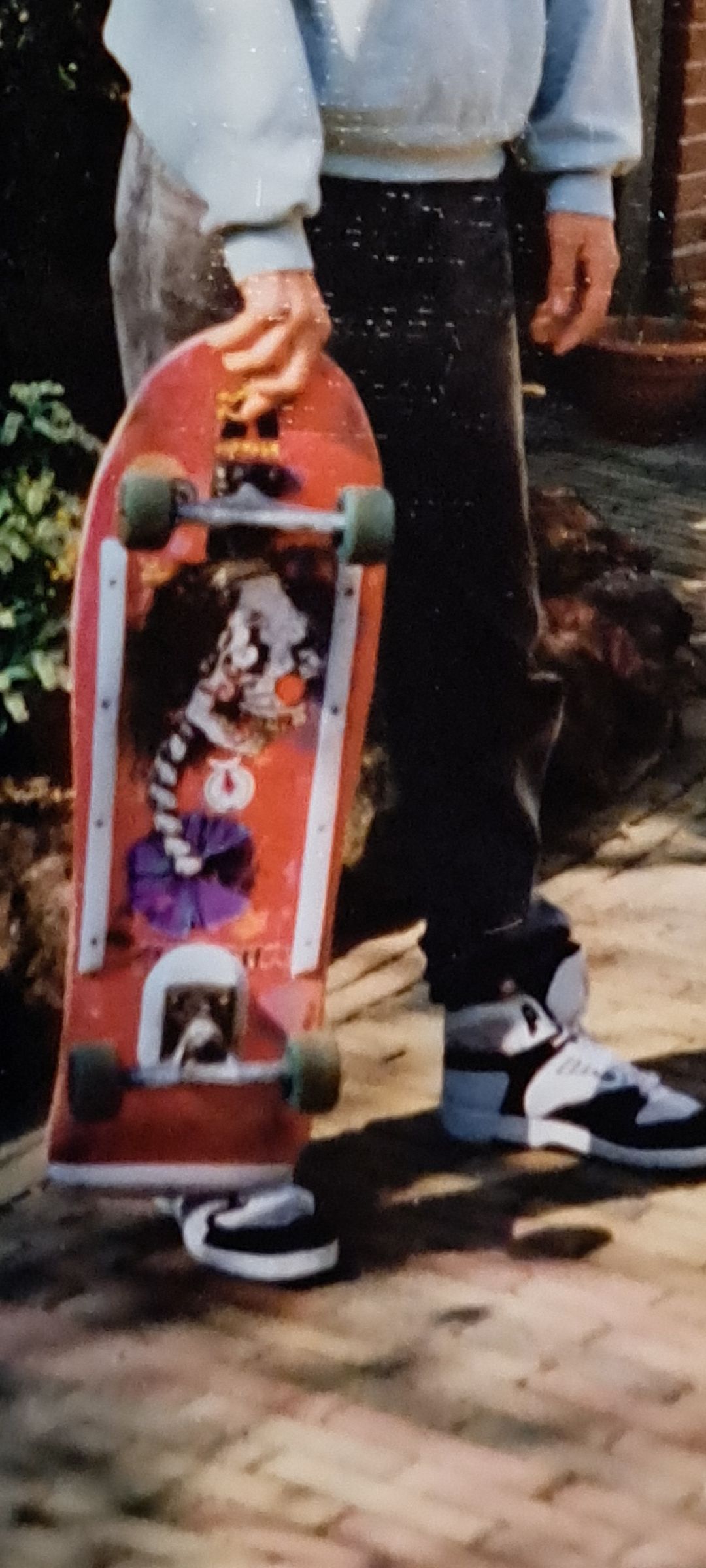 My first pro deck, a 1991 Zorlac Stanton, and returning to