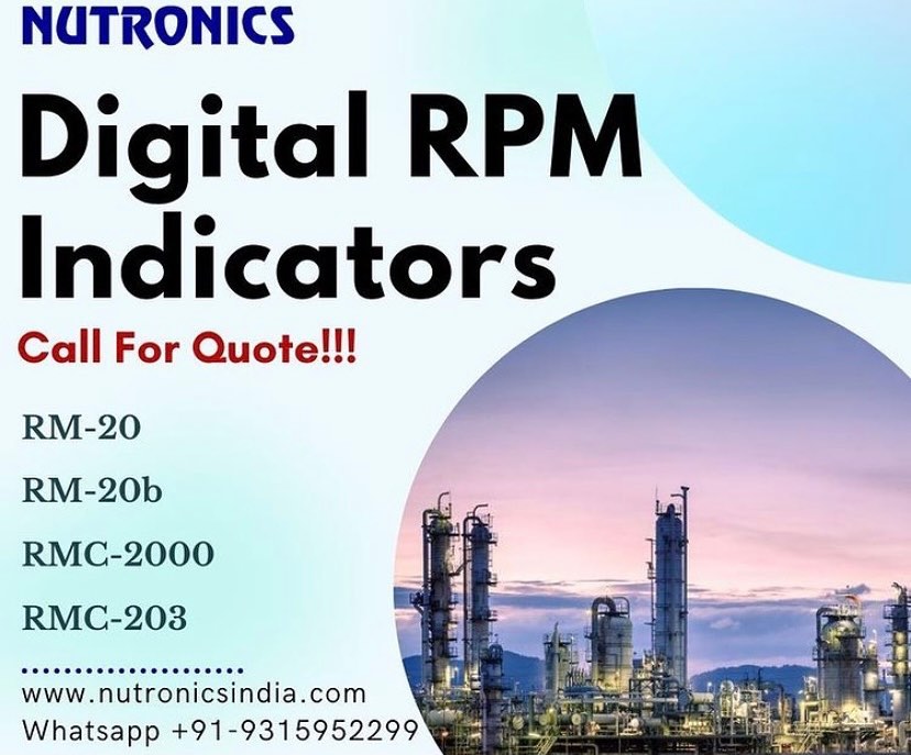 Nutronics - Check out the latest Digital RPM Indicator. With an ...