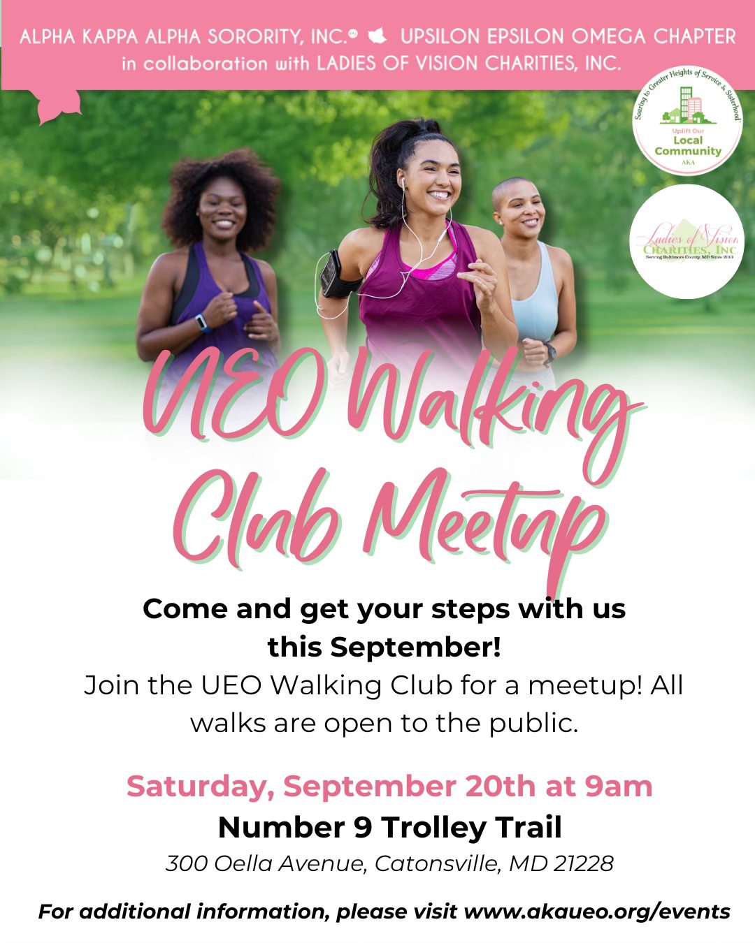 UEO Walking Club Meetup