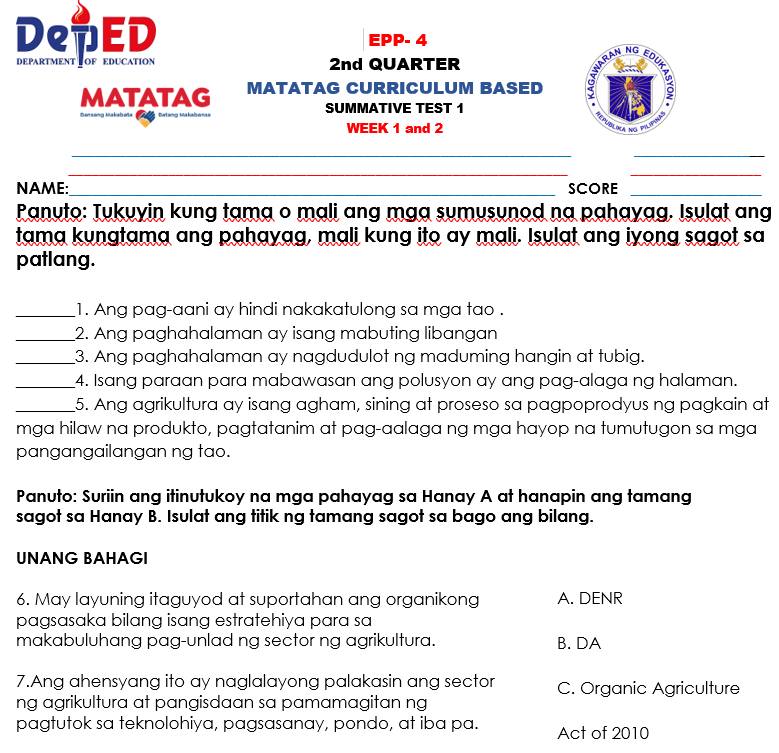 DepEd Matatag Grade 4 Complete Files | Download here Grade 4 Matatag ...