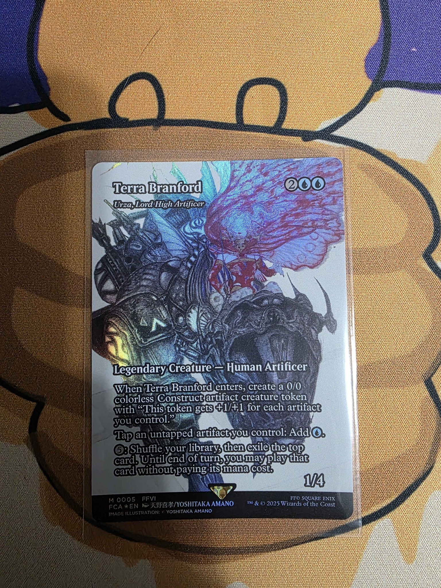 Wts foil Terra Branford Urza Lord of High Artificer. $250 tracked 
