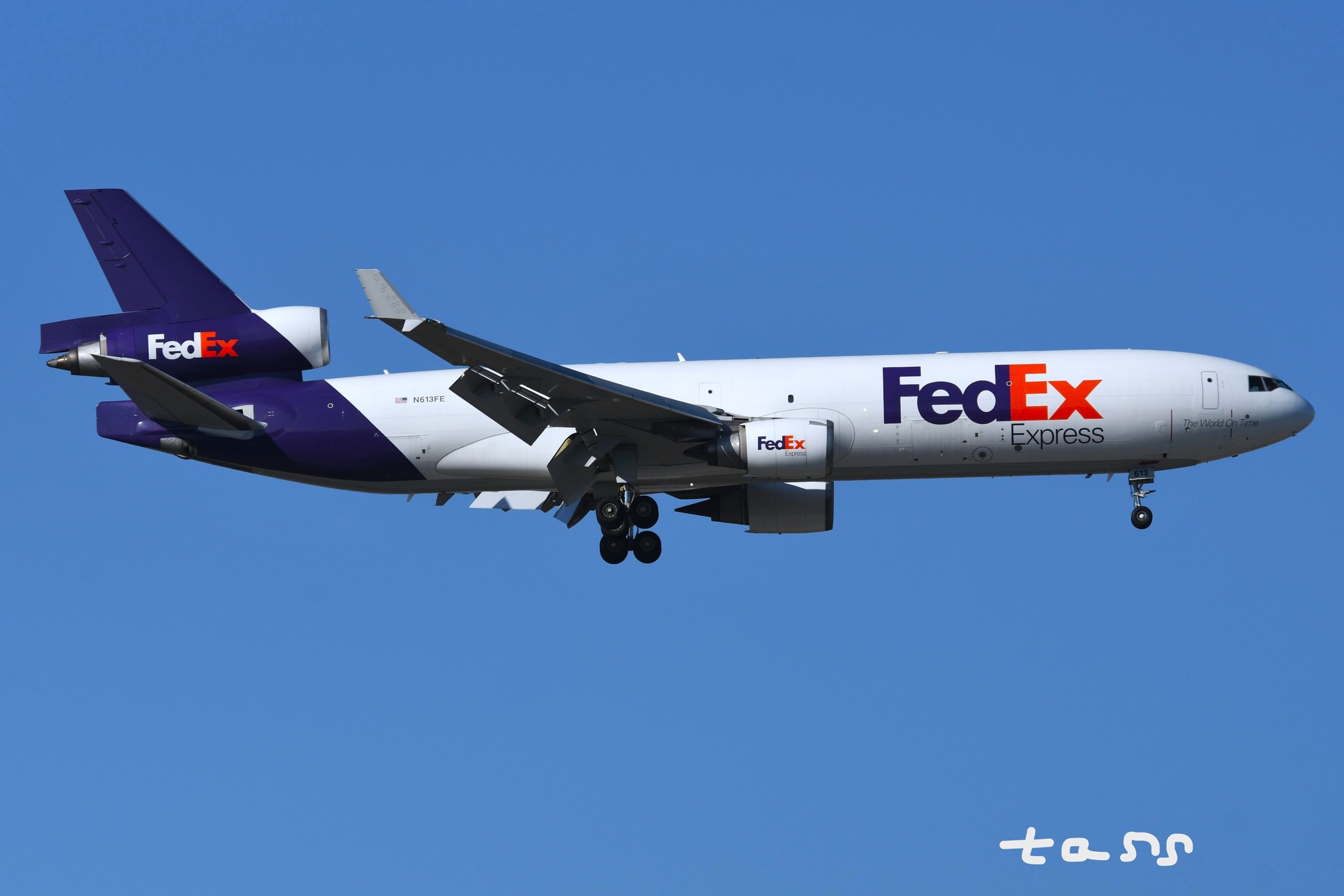 FedEx McDonnell Douglas MD-11F at Narita International