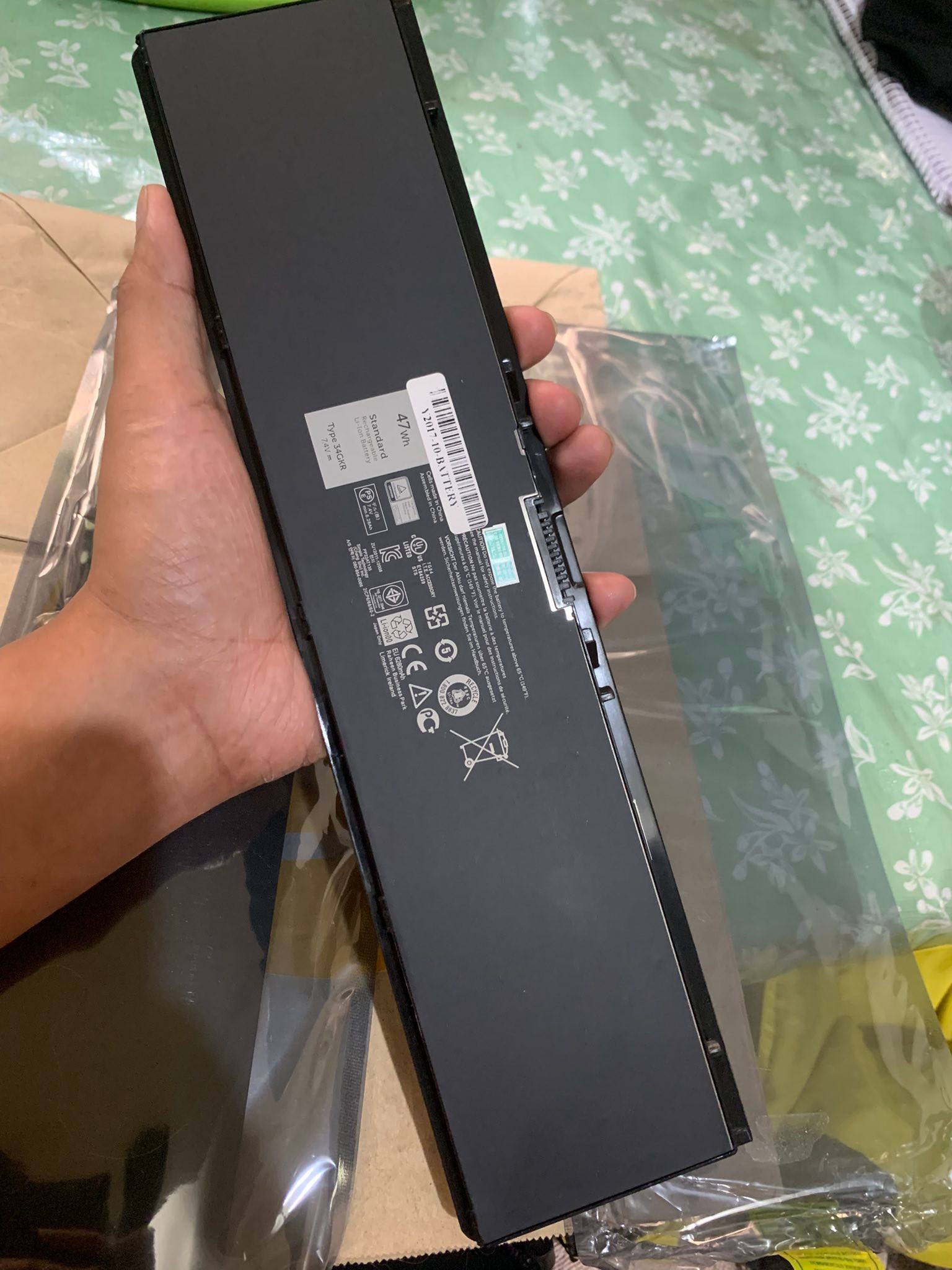 Dell Latitude E7440 / E7450 47Wh Original Laptop Battery 3RNFD 1 Year Warranty New