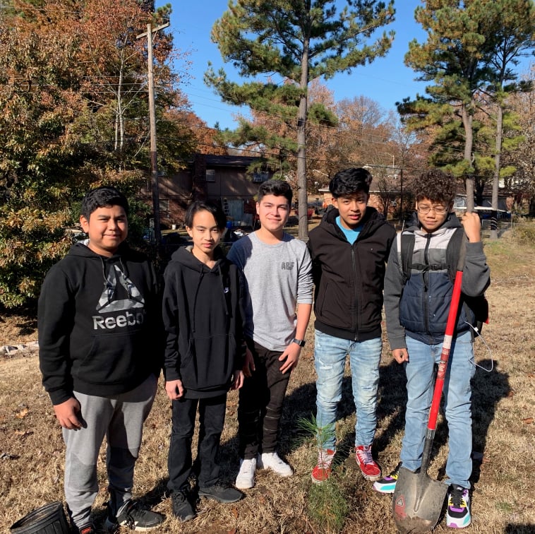 For their service project, one... - Kimmons Middle School