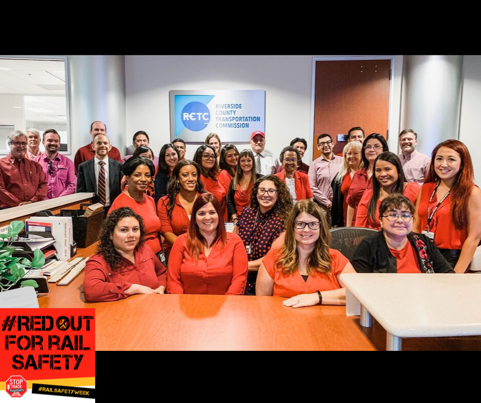 Riverside County Transportation Commission - Today is Red Out for Rail ...