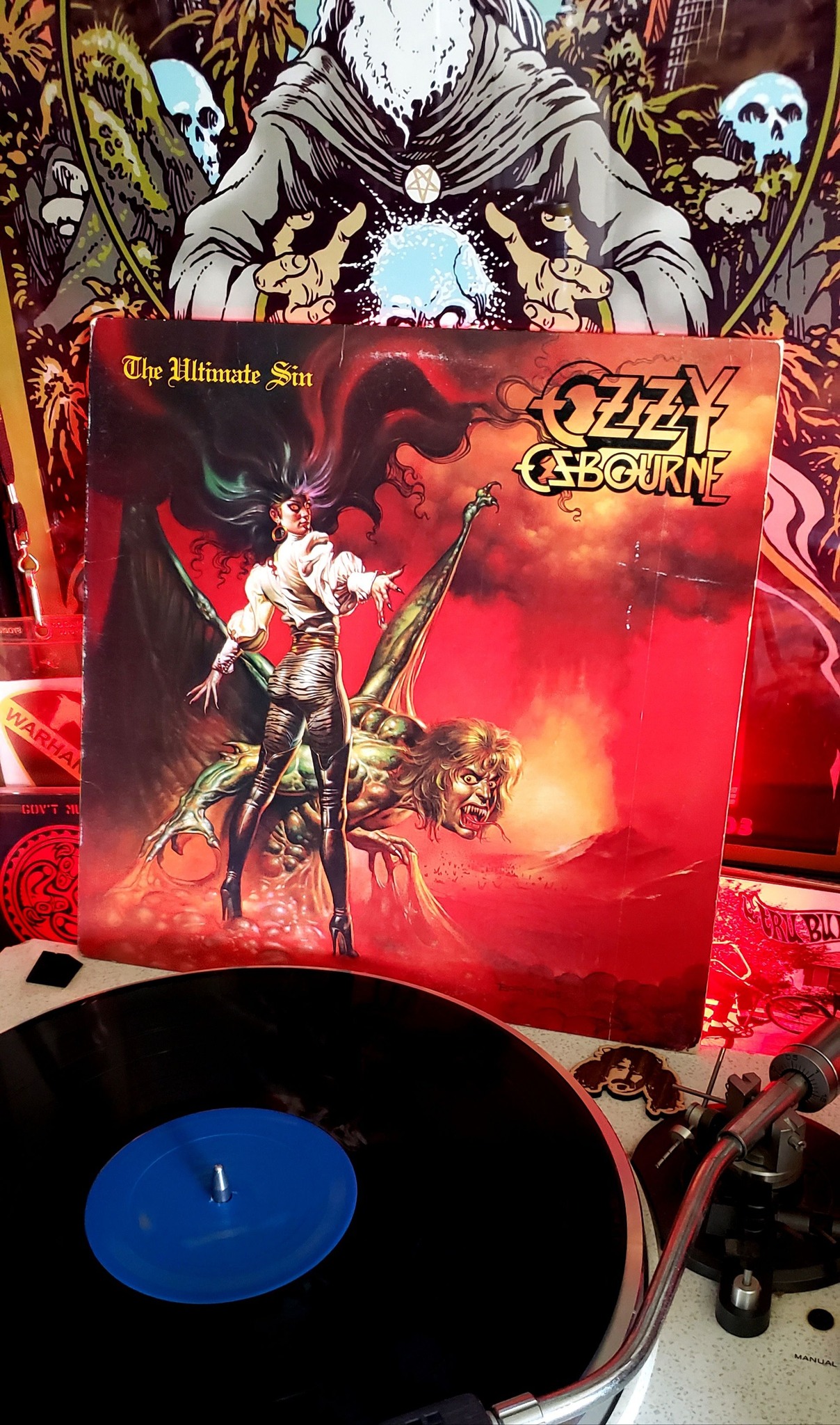 Released: Dec 21, 1986 Ultimate Live Ozzy #ozzy #vinyl #live