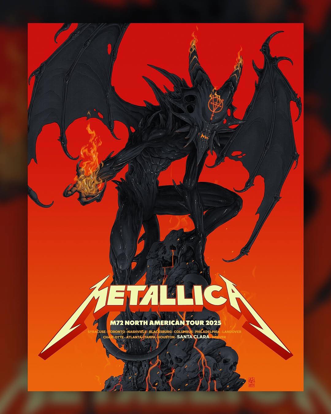 Vance Kelly's Santa Clara pop-up poster release