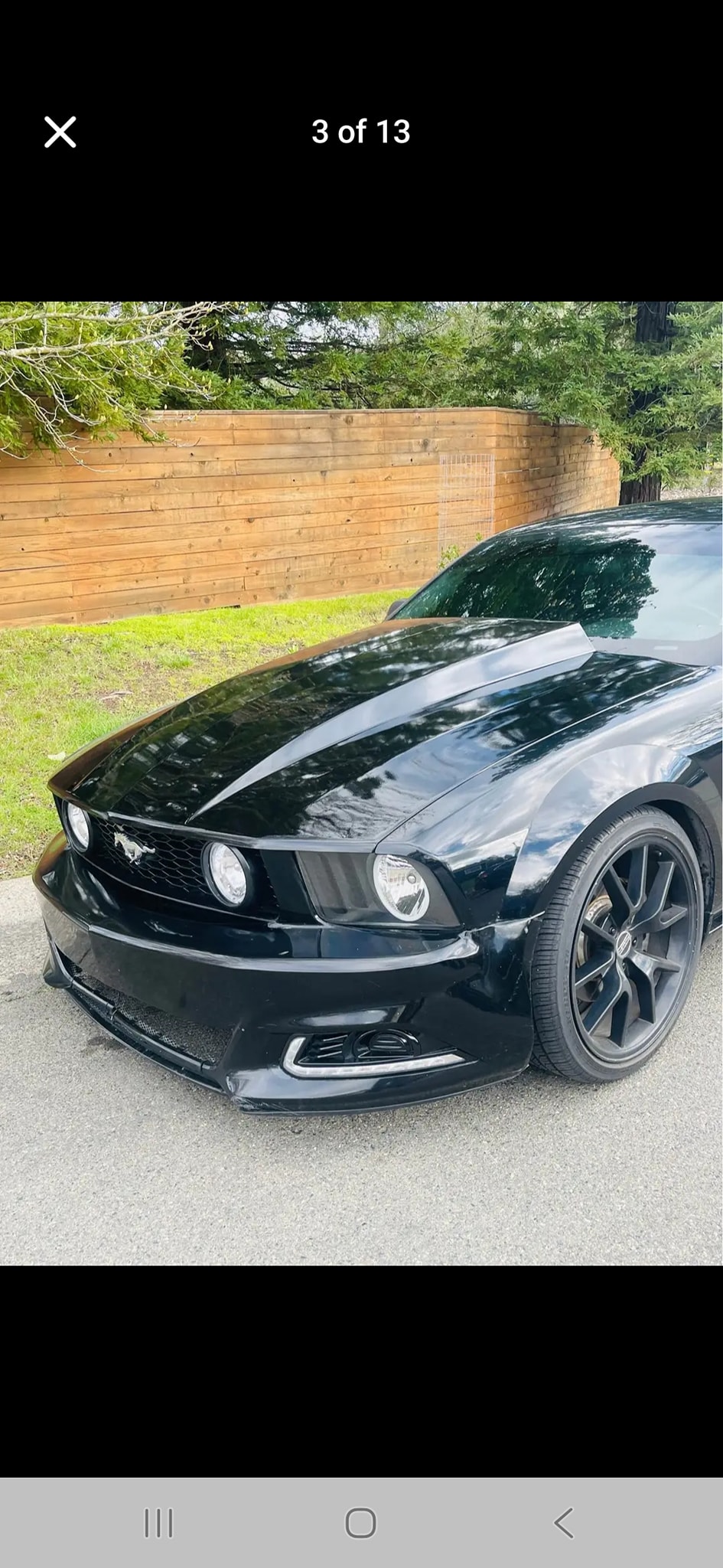 2005-2009 Ford Mustang GT/CS California Special Front Bumper