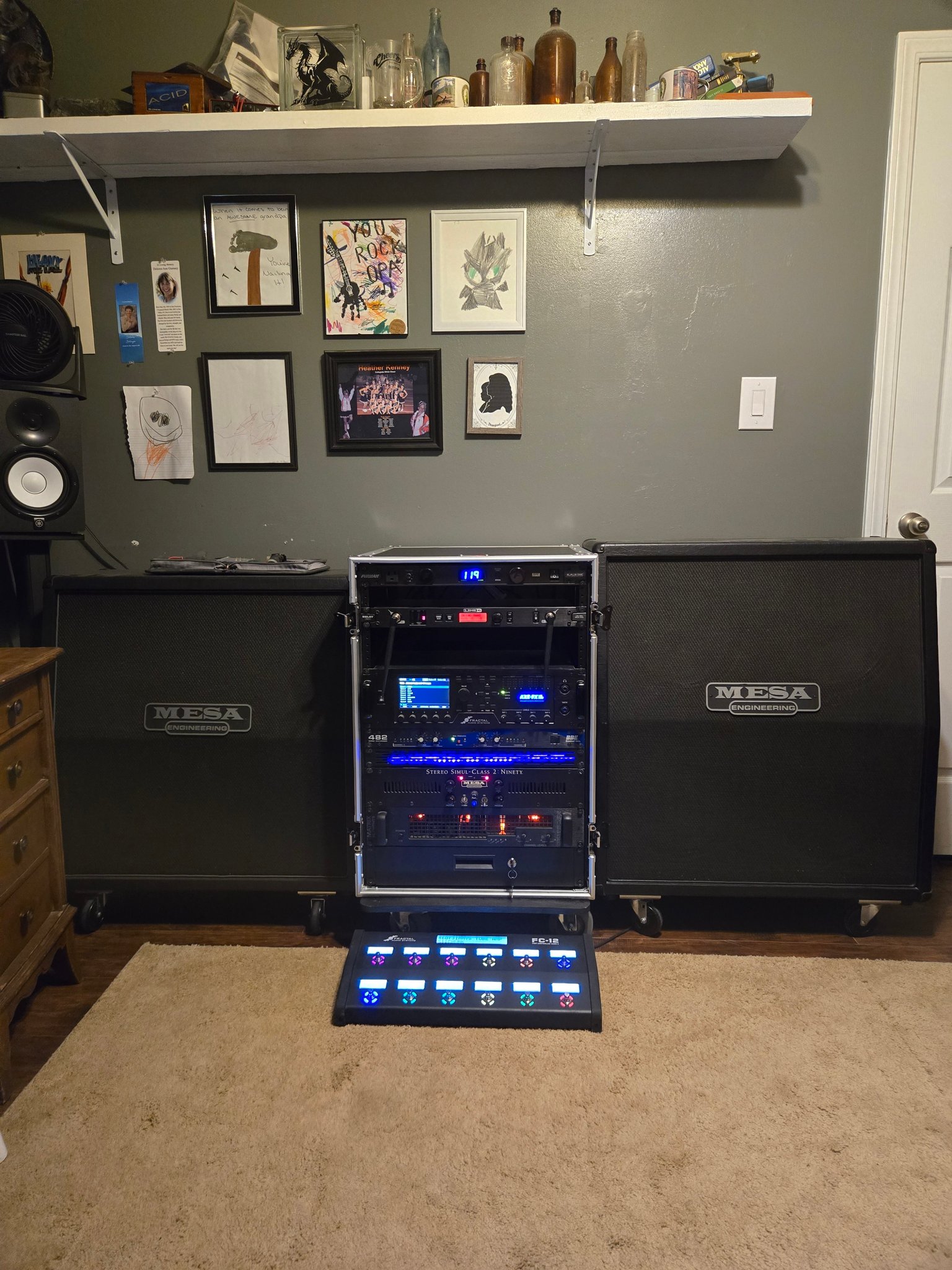 Is a 1960AX Marshall cabinet a good match for a Mesa Triple 