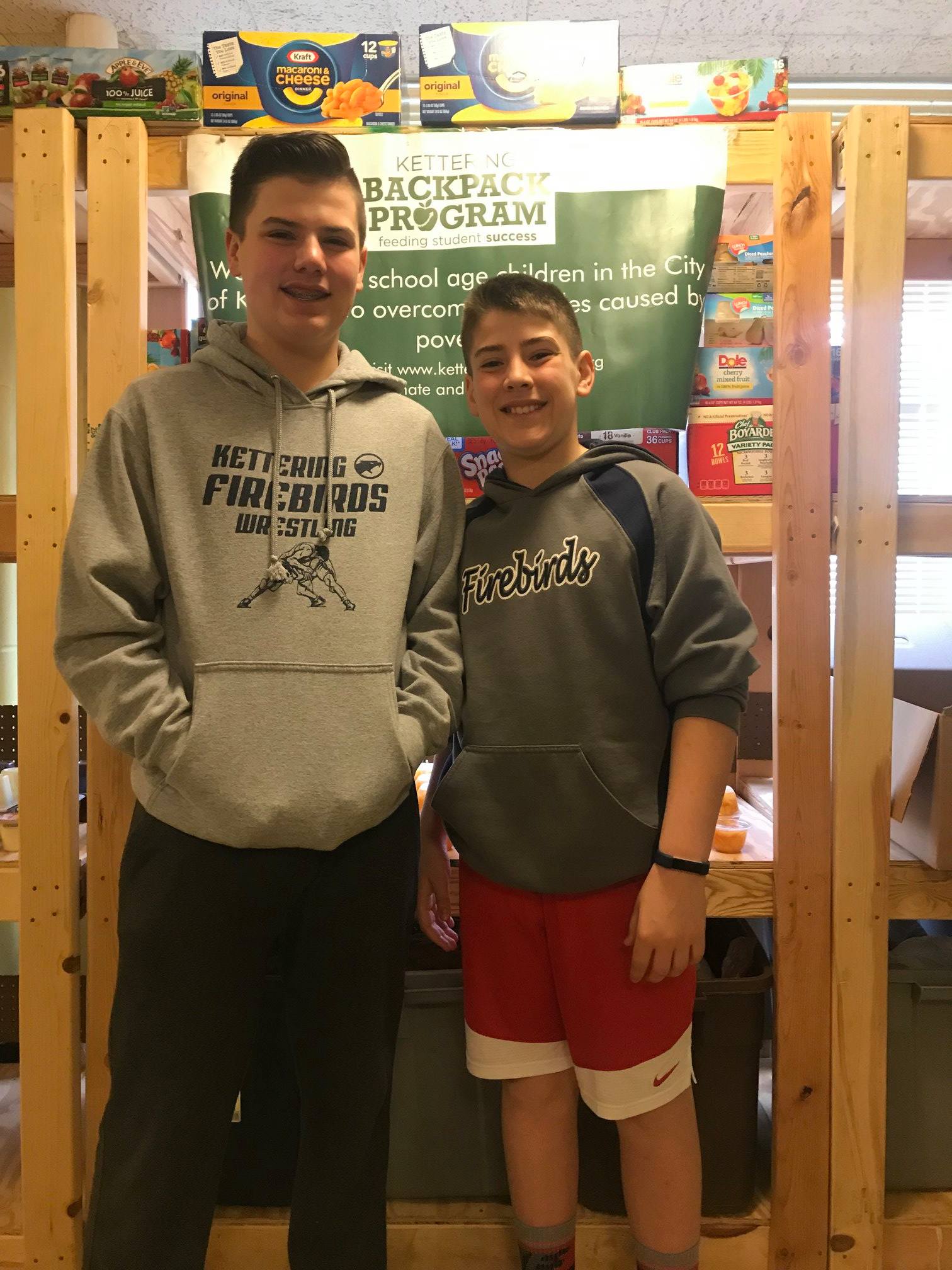 Meet Aiden and Nolan Stringer. Aiden... - Kettering Backpack | Facebook