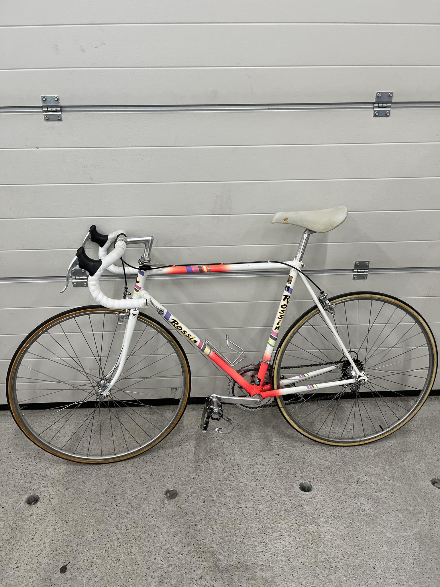 Rossin bicycle with Campagnolo Super Record parts