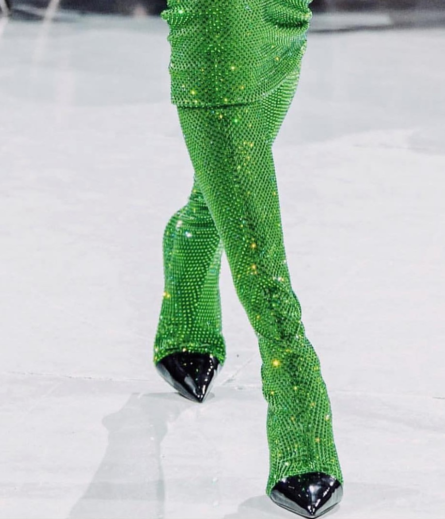 green emerald velvet dress Secondhand ALEXANDRE VAUTHIER Dresses