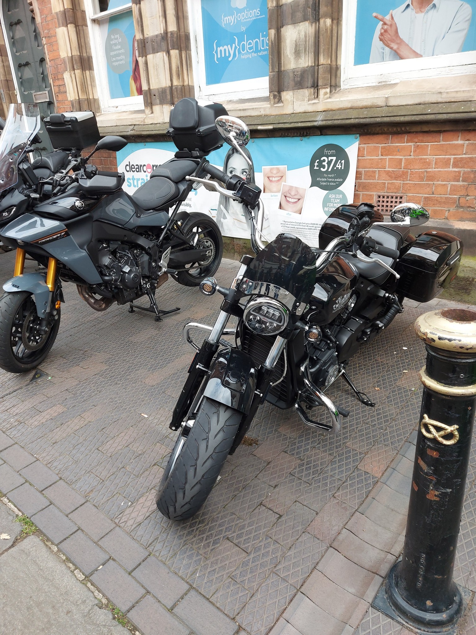 2 Wheel Tuesday. A selection of many of the bikes on show.