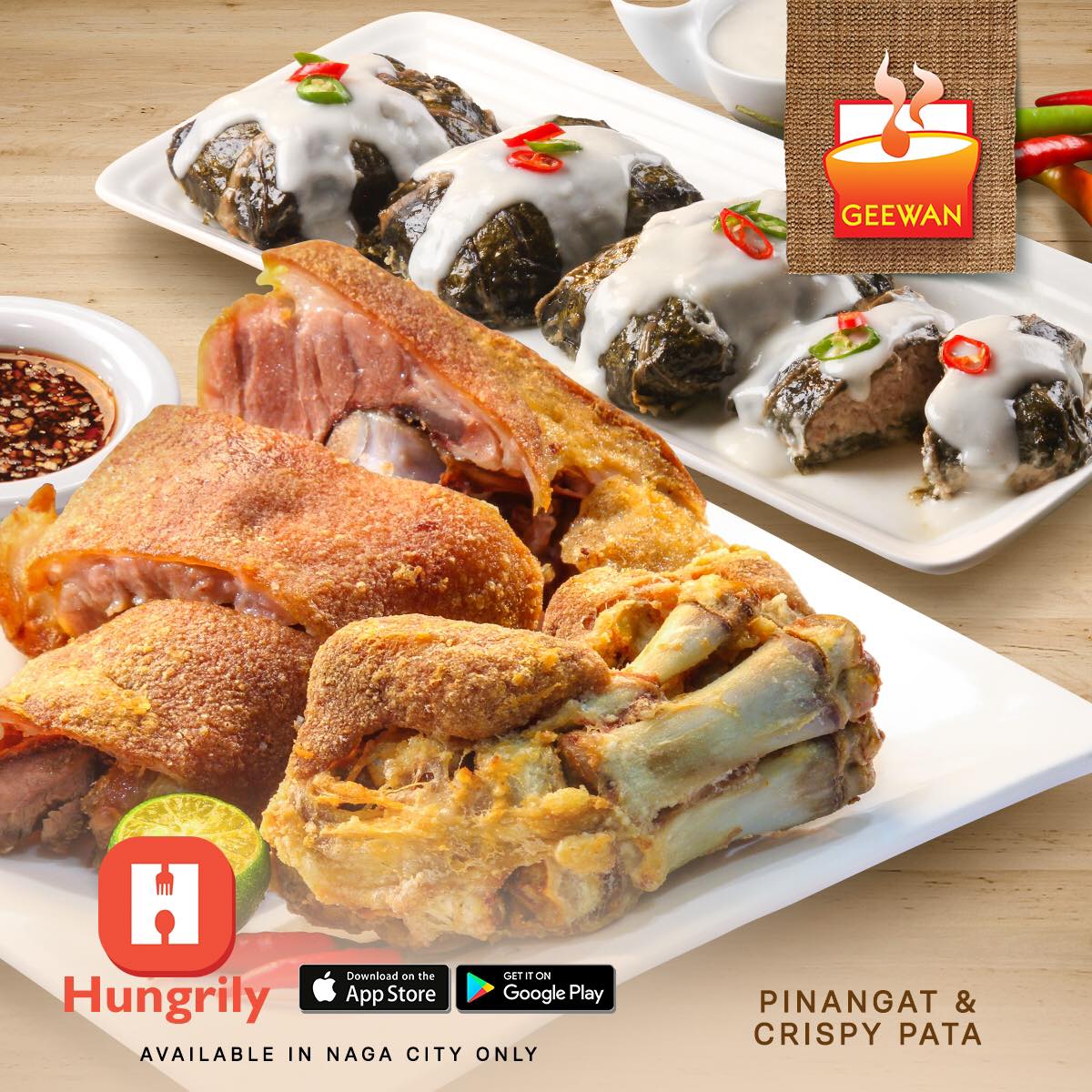 Kumpletuhin ang handaan with Pinangat... - Geewan Restaurant