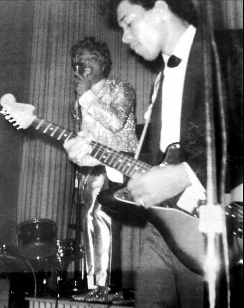 Jimi Hendrix performed in Wildwood with Little Richard's band in 1965