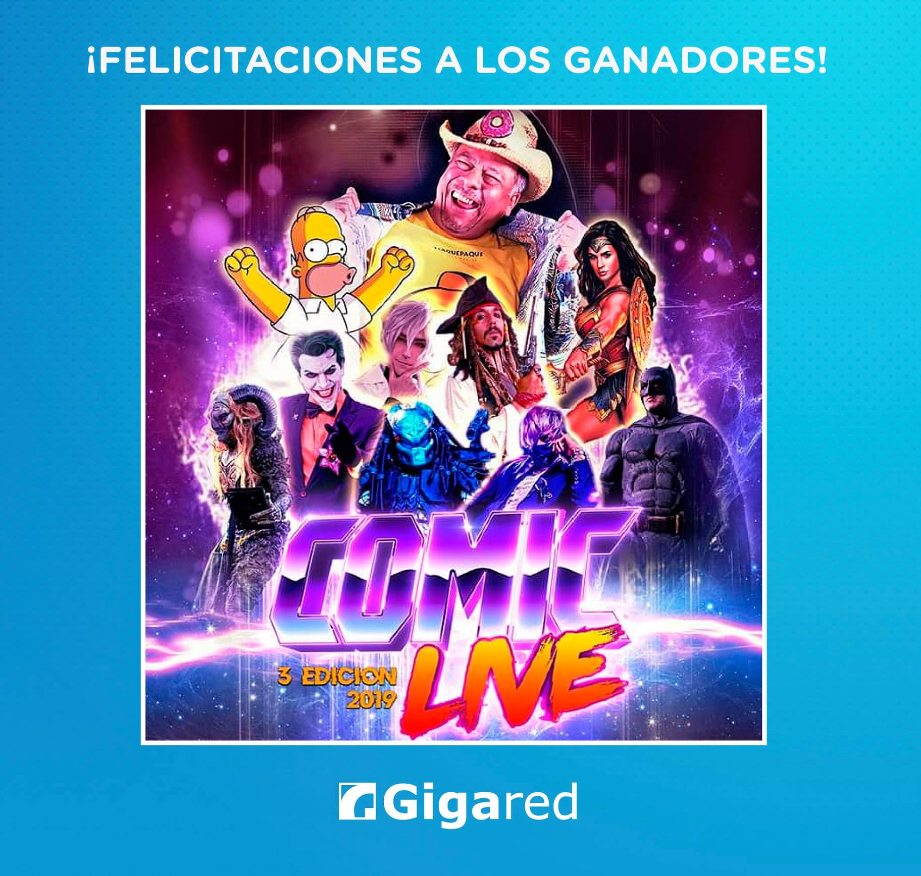 ELLOS VAN AL COMIC LIVE 🎉 VIERNES 15 11 Gerónimo Britez DNI XX  
