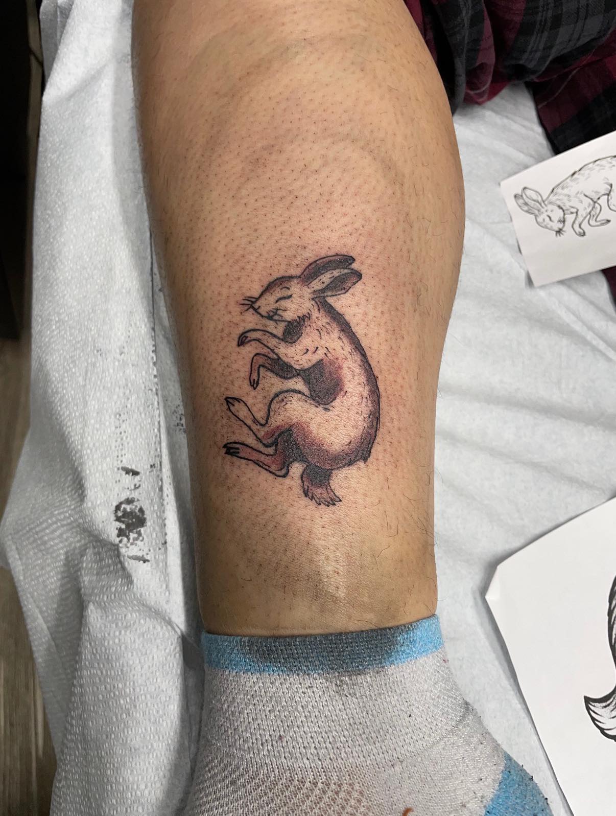 TATTOOBURST　1stTATTOO Vol.1 Jazzy's first tattoo! @jaz.marshall1234 #tattoo #blackworktattoo