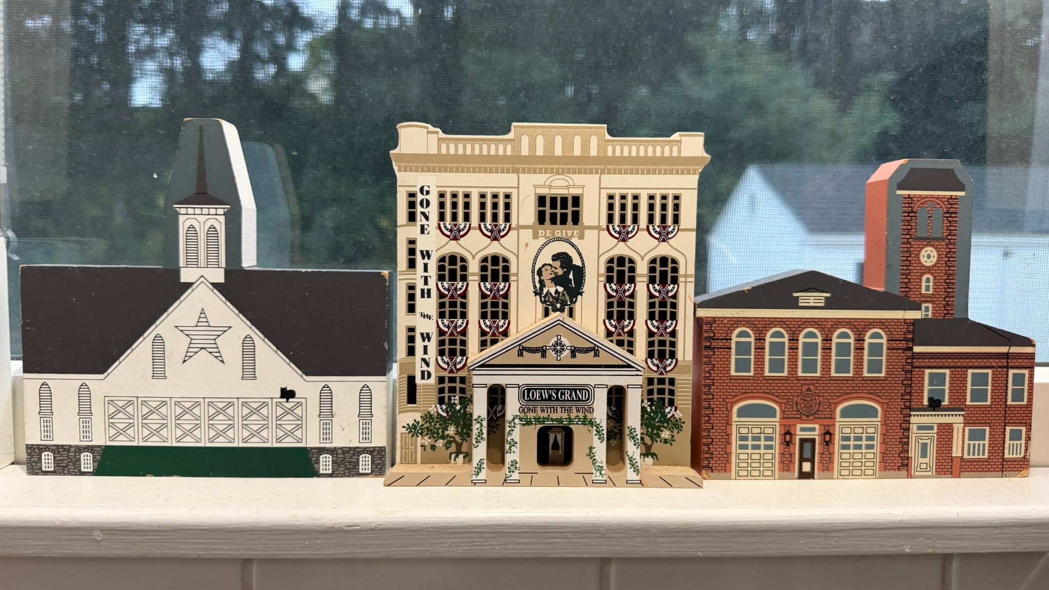 What are the names of the buildings in our region featured in
