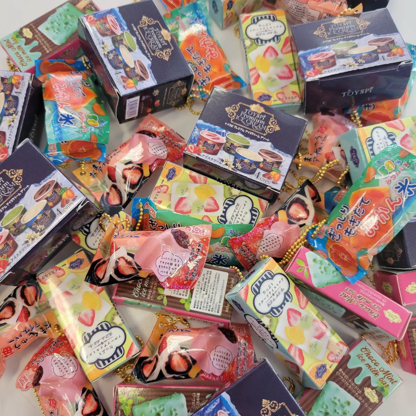 Paper Cola - 🍦 New! Little ice cream keychains~ You can...