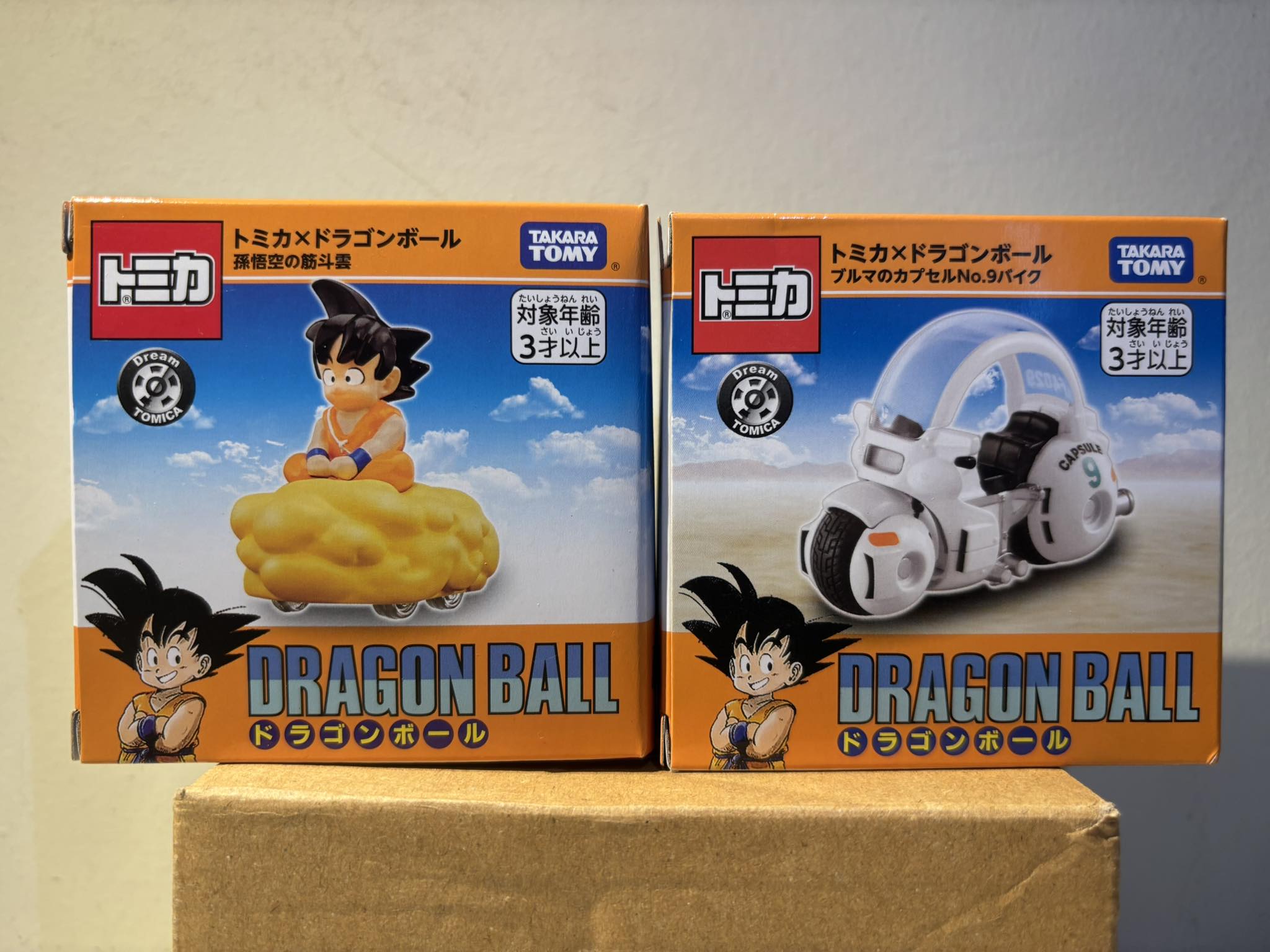 ?Takara Tomy: Dragon Ball - Goku & Bulma☁️