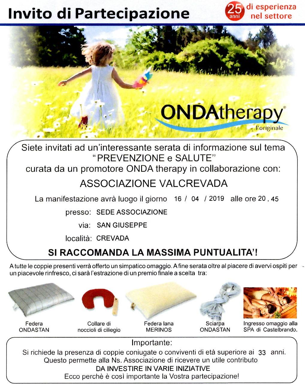 Associazione Valcrevada Post Facebook