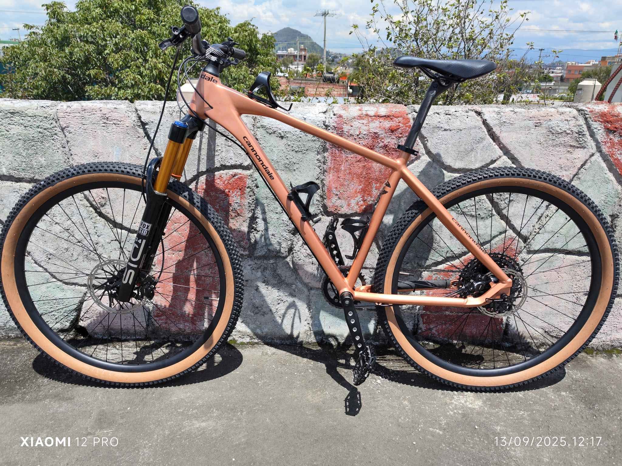 Bicicleta MTB R29 Aluminio pulido, talla M/L, NUEVA, customizada