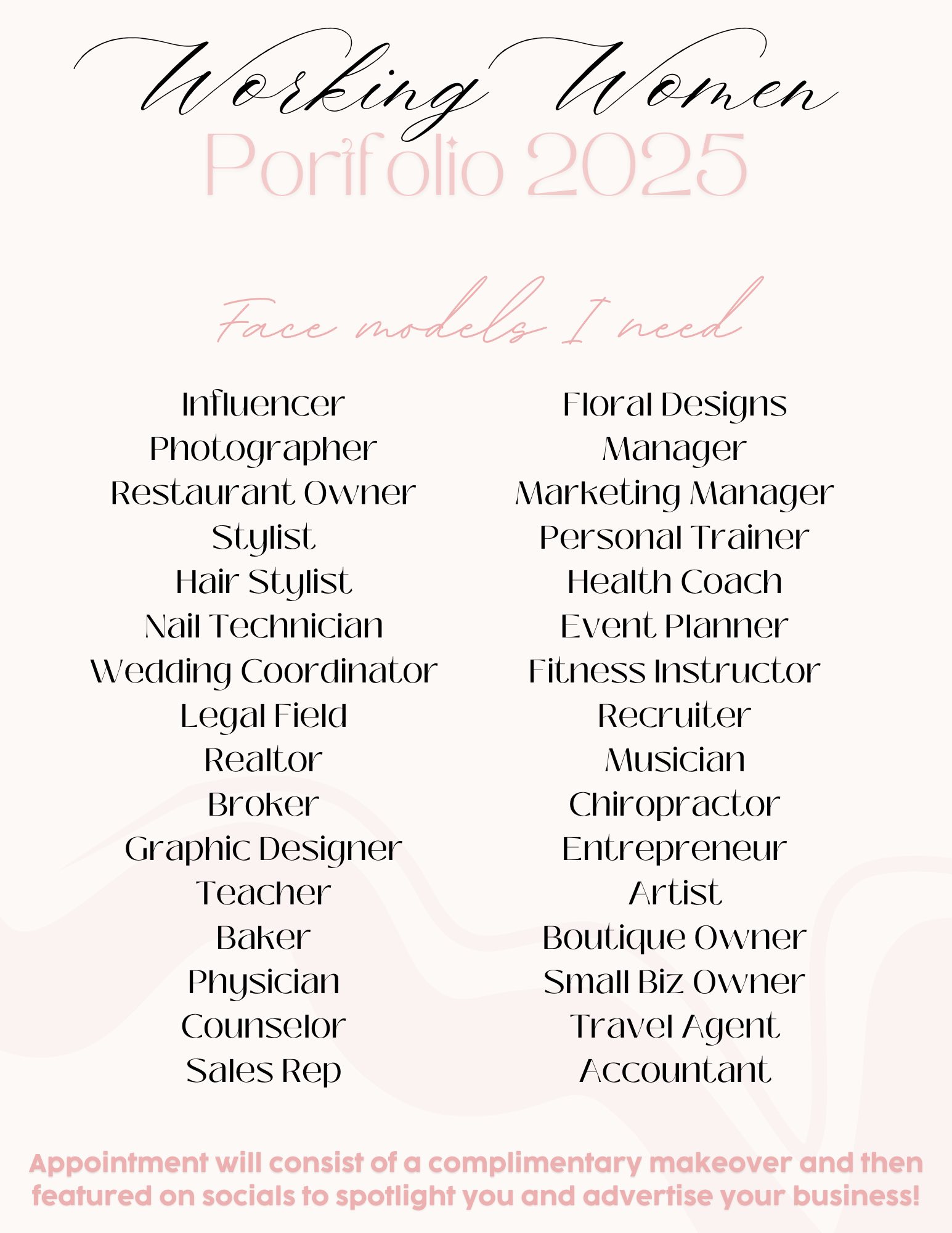 Fairview TN | My Working Women 2025 Portfolio is OPEN for fall | Facebook