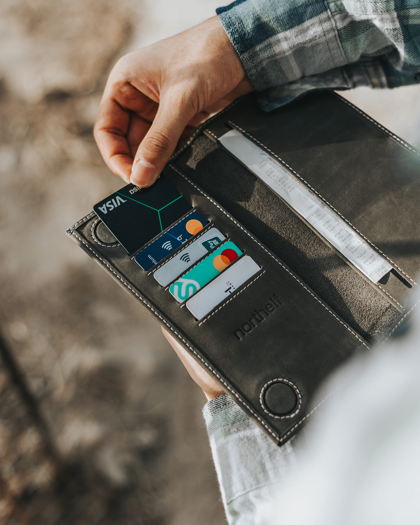 north elf - The Alpha wallet now available in Green