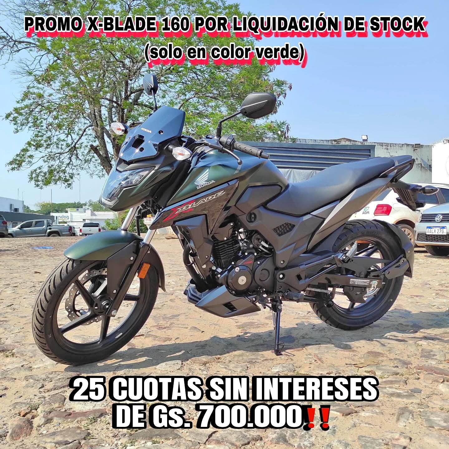 CB160 Xblade modelo 2025