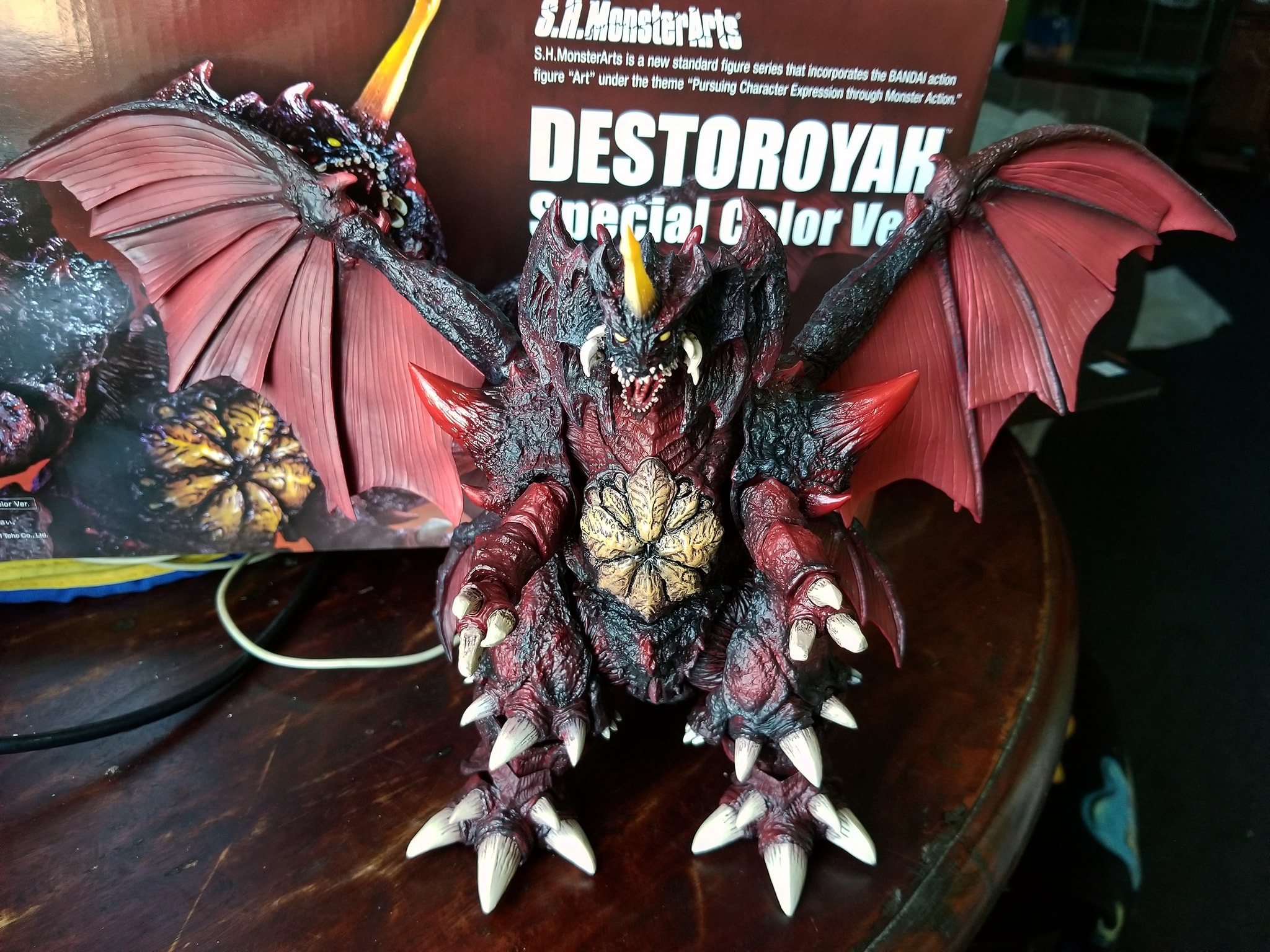 2 of ? Destroyah Figure Bandai 2001 Also bought in Tokyo 01
