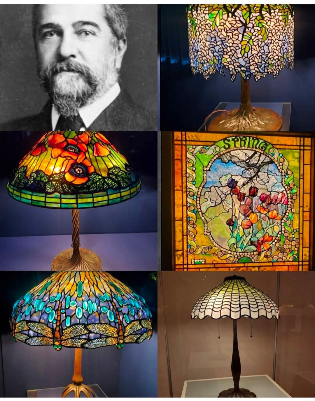 Louis Comfort Tiffany's Tree of Life window design