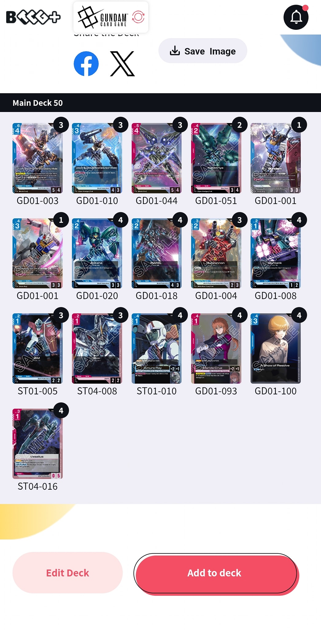 How to build a Cyber-Newtype/Newtype deck in Gundam card game