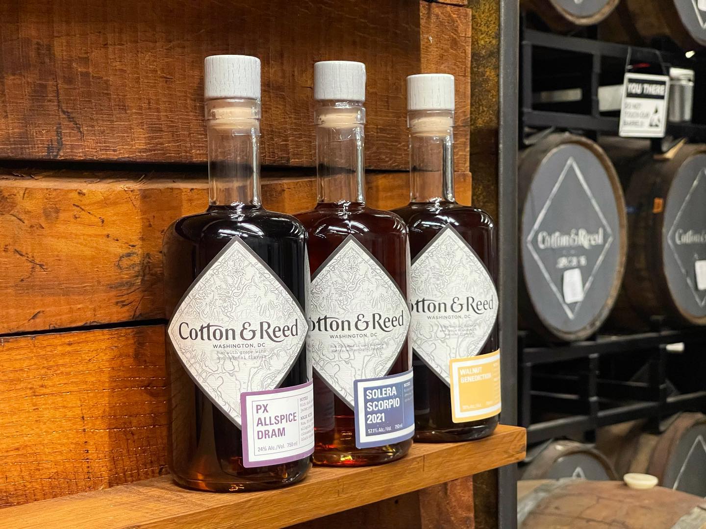 Snagging one of our three... - Cotton & Reed Distillery | Facebook