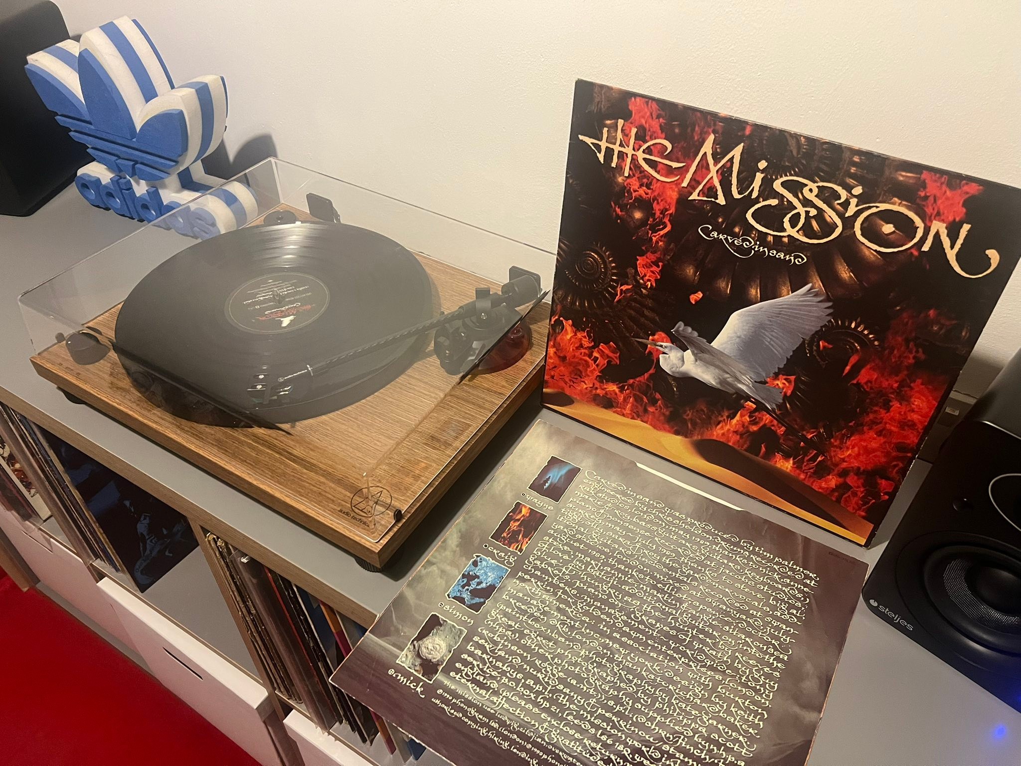 Another offering from 1990 The Mission - Carved in Sand. A little 